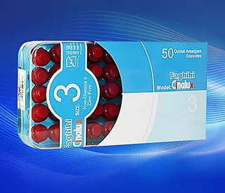 آمالگام 3 واحدی 50 عددی Cinalux