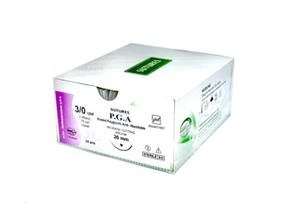 نخ بخیه قابل جذب Sutures 26mm 3/0